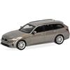 Herpa modellino auto BMW Serie 3 Touring, ottone, miniatura in scala 1:87, oggetto da collezione, Made in Germany, modello in plastica