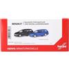 Herpa kit di montaggio MiniKit VW Passat Variant, nero e blu oltremare (2 pezzi), miniatura in scala 1:87, oggetto da collezione, kit per modellismo, plastica