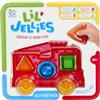 Goliath - LIL' JELLIES Jelly Firetruck - Camion dei Pompieri Sensoriale su Ruote per Bambini - Forme da Inserire, Materiali Squishy da Toccare e Abilità Motorie - Gioco Prima Infanzia da 6 Mesi