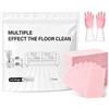 ZrdlqlLcjxy Multi-Effect Floor Clean Tablets, Multi-Surface Floor Cleaning Tablets, Concentrated Cleaner for Hardwood, Tile, Laminate & More, Floor Cleaning Solution (Pink, 200Pcs)