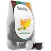 Generico 60 Capsule CAMOMILLA a Marchio DOLCE VITA Compatibili con NESPRESSO - Senza Glutine - Senza Lattosio - Senza Saccarosio - 6 Sacchetti da 10 Capsule compatibili con Macchine Caffè Nespresso *