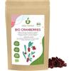 IDDA Herbal Mirtilli Rossi Secchi BIO 125g, Mirtilli Rossi Bio, Dolcificati con Succo di Frutta