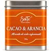 SaiTè -Aromi Creativi- SaiTè Bontà CACAO E ARANCIA 50 g sfusa, tisana cacao arancio e cocco, tisane regalo dal prifilo aromatico e originale, miscela lavorata a mano, Made in Italy