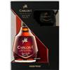Generico Carlos I Brandy de Jerez Solera Gran Reserva, Invecchiato 12 Anni in Botti di Rovere, 40% Vol, 700 ml, con Bicchiere da Degustazione