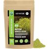 Alpi Nature Matcha Polvere BIO 50g, Tè Verde Matcha di Qualità Premium, Naturalmente Caffeinato