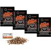 AlcoFermBrew 4 x Turbo Lievito alcole - Alcotec Mega Pack 360g, Lievito per la fermentazione dello zucchero, Spirito Lievito, Vodka Lievito