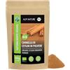 Alpi Nature Cannella in Polvere di Ceylon BIO 1kg, Cannella Ceylon Biologica, Bastoncini Macinati per Cucina e Pasticceria