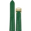 ROUREOX 17mm-25mm Cinturino in Vera Pelle Vitello Granato, Bracciale di Ricambio con Chiusura Déployante per Cartier Tank Must Santos