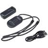 RiseNova Action camera magnetica portatile 2K con ricarica di tipo C, indossabile per mini body cam per animali domestici, viaggi e lavoro, supporta schede TF fino a 128 GB (nero)