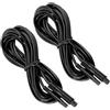 Beatifufu 2 Pezzi Cavo di Prolunga per Telecamera di Backup e Retrocamera Camper, 4 Pin, Plastico e Rame, per Veicoli