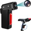 Pudet Luo Action Cam Moto 1080P Grandangolo IPX3, Dashcam con Fanale 3 Modalità
