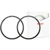 Kase Set di adattatori magnetici: adattatore magnetico per filtro da 49 mm e adattatore magnetico per obiettivo da 49 mm (con filettatura), compatibile con filtri magnetici Revolution/Skyeye e filtro