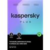 Kaspersky Plus Internet Security 2025 | 3 Devices | 1 Year | Anti-Phishing and Firewall | Unlimited VPN | Password Manager | Online Banking Protection | PC/Mac/Mobile | Activation Code by Post