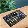 Scheda audio dal vivo Scheda mixer audio Amplificatore per cuffie Plug and Play