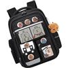 Générique Capybara Backpack, Cartoon Animal School Bag Waterproof, Adorable Cute Animals Book Bags, Large Capacity Bookbag for Kids Students Travel School Supplies, Multicolor, Nero , Se référer au