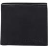 Armani Exchange Portafogli nero da uomo con logo UNI