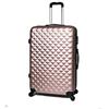 CELIMS Valigia di marca Francese - Valigia L (75cm-90L) - Trolley Rigido (4 ruote) - 5802 Rosa