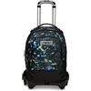 Seven Zaino Trolley Scuola Elementare Bambino, Zainetto Staccabile, Carrello Sganciabile, Spallacci a Scomparsa, 3 ruote, nero/blu