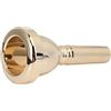 Tomotato Bocchino per Trombone, Bocchino per Eufonio Placcato 5G da 12,7mm per Baritono, Bocchino con Gambo per Accessori per Strumenti (Oro)
