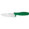 Rockingham Forge Essentials Coltello da chef con manico verde da 15 cm per insalata e frutta - Coltelli con codice colore per l'igiene alimentare & alimenti allergenici in acciaio inossidabile