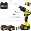Huanyu Coltello a Caldo a Batteria, 10cm+15cm Lame, 100W, 500℃ Max (2 Lame)