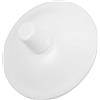DECOMELODY Coperchio Ceramico per Tazza e Teiera Bianco 1 Pezzo