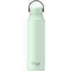 Fluye Borraccia termica 600 ml - Bottle senza BPA senza aromi - Borraccia acqua acciaio inox 18/8 (304) - Bottiglia termica interna in ceramica - Freddo 24h / Caldo 12h - Fluye Ceramic Pro Mint