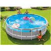 INTEX Piscina Fuori Terra Rotonda 488x122 cm ClearView Completa INTEX 26730