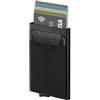 soleilx Porta Carte di Credito, Documenti, Bancomat, Tessere, Portafoglio Smart Schermato RFID Tascabile -6 Slot- Slim Portafoglio Uomo/donna Piccolo Sottile