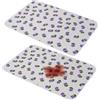GWEOR Set 2 Traverse Letto 70x90cm Impermeabili, Assorbenti Ultra Morbide, Lavabili & Riutilizzabili per Neonati Bambini Adulti Anziani & Ciclo Mestruale