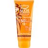 Equilibra Solari, Aloe Crema Solare Tattoo Specialist Spf 50+, Crema Solare Tatuaggi a Base di Aloe Vera e Vitamina E, per un'Abbronzatura Sana e Naturale della Pelle Tatuata, Water Resistant, 100 ml