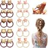 BSITSSS 20 Pezzi Elastici Capelli Bambina, Elastici per Capelli Bambina Carino, Elastici Bambina perCapelli Motivi con Animali, Fermagli per Coda di Cavallo per Ragazz,e Coda
