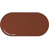 LAB Factor The Beauty Mat - Protezione antiscivolo in silicone per spazio di lavoro per bellezza, trucco, acconciatura e routine della pelle (cioccolato)