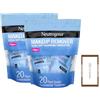LuxPaks Skin Care Set: Netrogena Makeup Wipes, 2-Pack + LUXPAKS Wipe
