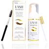 XXL Lashes Shampoo per extension ciglia, detergente schiumogeno, struccante, 50 ml con spazzolino per shampoo per ciglia e sopracciglia, cura ciglia con pennello per lavaggio