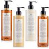 Prija Set XL 4 x 380 ml sapone liquido rivitalizzante con ginseng, shampoo per pelle e capelli rivitalizzante con ginseng, lozione per mani e corpo, lozione per massaggi