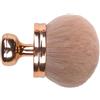 FDEETY Pennello Kabuki Rotondo Manico Dorato Professionale Trucco Viso Fard Cipria Fondotinta Cosmetico Setole Morbide