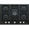 GLEM Piano Cottura a gas con 5 fuochi colore nero - GV755XBK