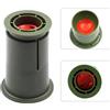 FortunateSweet Feeder Pellet Ball Maker per pesca alla carpa - Shaper pastura per partita per sessioni 45 x 80 mm