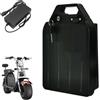HJGHY Batteria per Scooter 48V 10Ah 12Ah, Batteria per Veicoli elettrici Fat Tire 60V 15Ah 20Ah per Moto elettriche con Caricabatterie e Maniglia,48v12ah