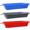 Tidgel Fodere in silicone compatibili con barbecue a gas Weber Smokefire, 3 pezzi, riutilizzabili, a prova di perdite, per cucinare all'aperto, 21,8 x 15,2 cm
