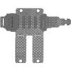 Vynebtrv Adattatore Tattico MOLLE Orizzontale a 90 Gradi per Tasche Portacaricatori