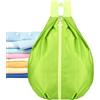 Generico Zaino pieghevole impermeabile - Borsa da trekking leggera con coulisse