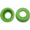 Generic 2pcs Biliardo Cue Coda Copertura Manicotto Protettivo Protezioni Resistente Pad di Gomma Stecca Da Piscina Fondo Coda Copertura Protezione Resistente Pad Stick Accessorys