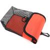Generic Divings Reel Bag Marker Boe Carriers Mesh Bag Clip Mesh Under Water Storage Pouch Attrezzature Immersione Borse Gear