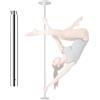 Generic Bastone da danza portatile per casa, spinning e statico con estensioni, resistente palo fitness per esercizi, uomini e donne