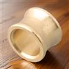 EffiFish Rullo per lenza da pesca in ottone, per la riparazione di bobine, cuscinetto liscio in acciaio inossidabile riduce l'attrito, accessorio color oro, dimensioni 7-12 mm (7 x 5 x 5 mm)