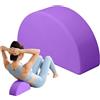 Generisch Blocco da yoga in EVA, morbido, ad alta densità, blocco da allenamento per pilates, per donne, per equilibrio, allungamento, stabilità, allenamento fitness, esercizi fisici, palestra, pavimento