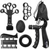 Gtwinsone 6 Pezzi Hand Grip Molla Avambraccio Gripper, Avambracci Attrezzi, Resistenza Regolabile Allenamento Mani, Finger Esercitare Stretcher per Recupero e Allenamento da Infortunio Muscolare