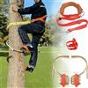 Generic Picchetti for Arrampicata su palo Leggero/utile, Attrezzi Portatili for Alberi, 10'' 12'' 14'' 16'' 18'' 20'' Fibbia for Piede da